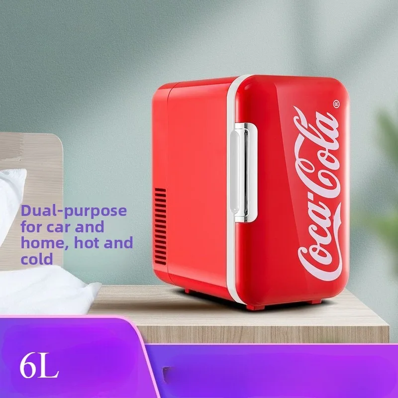 6L warm cold fskincare  cervejeira mini fridge  nevera geladeira frost free Refrigerator for home in-vehicle frigobar magalu 1