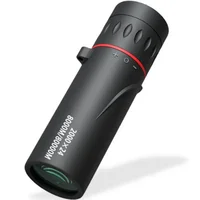HD 2000x24 Monocular Telescope Zooming Focus Green Film Binocular Optical Hunting Tourism Scope For Outdoor 1
