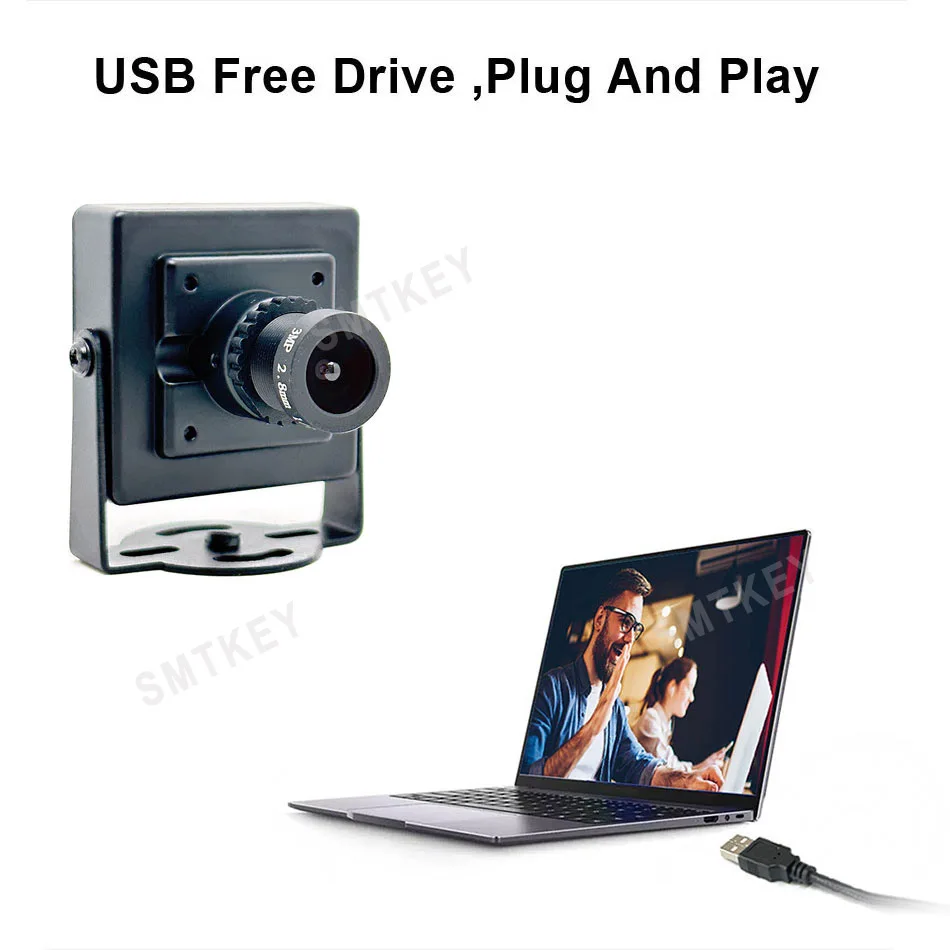 8MP 5MP 4MP 2MP 720P PC Webcam Wide View 2.8mm Lens For Live Streaming Teaching USB Mini Camera Support UVC OTG To Phone