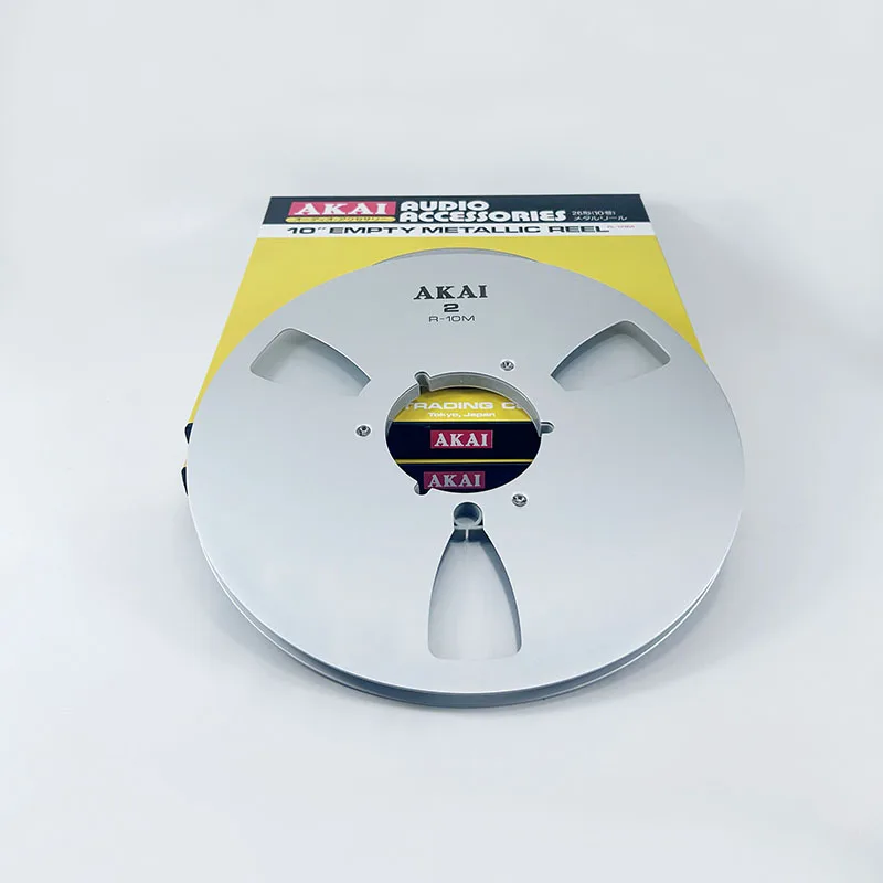 새로운 AKAI R-10M 오디오 액세서리 1O 빈 금속 릴 오프닝 기계 부품 릴 투 릴 레코더 액세서리