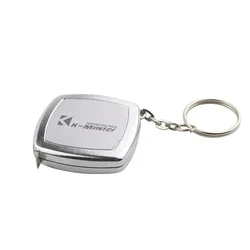Mini Tape Measure Key Chain - Portable and Cute Steel Tape for Woodworking, Festive Gift Idea (1pc)