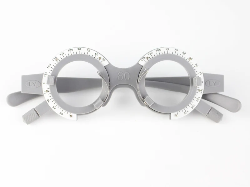 1pc Optical Trial Frame Optometry Test Frame Plastic Type Fixed PD 52-70mm