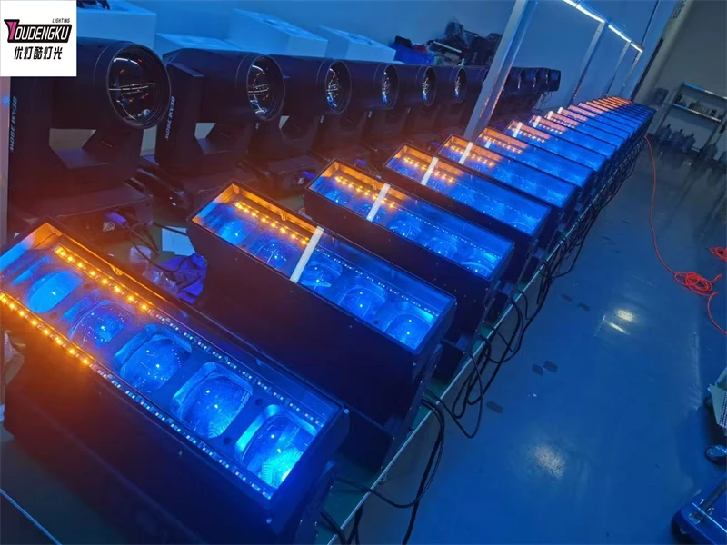 2 pieces P65 5*60W RGBW Led Moving Head bar Zoom Outdoor Wash Beam Dmx Show ligh