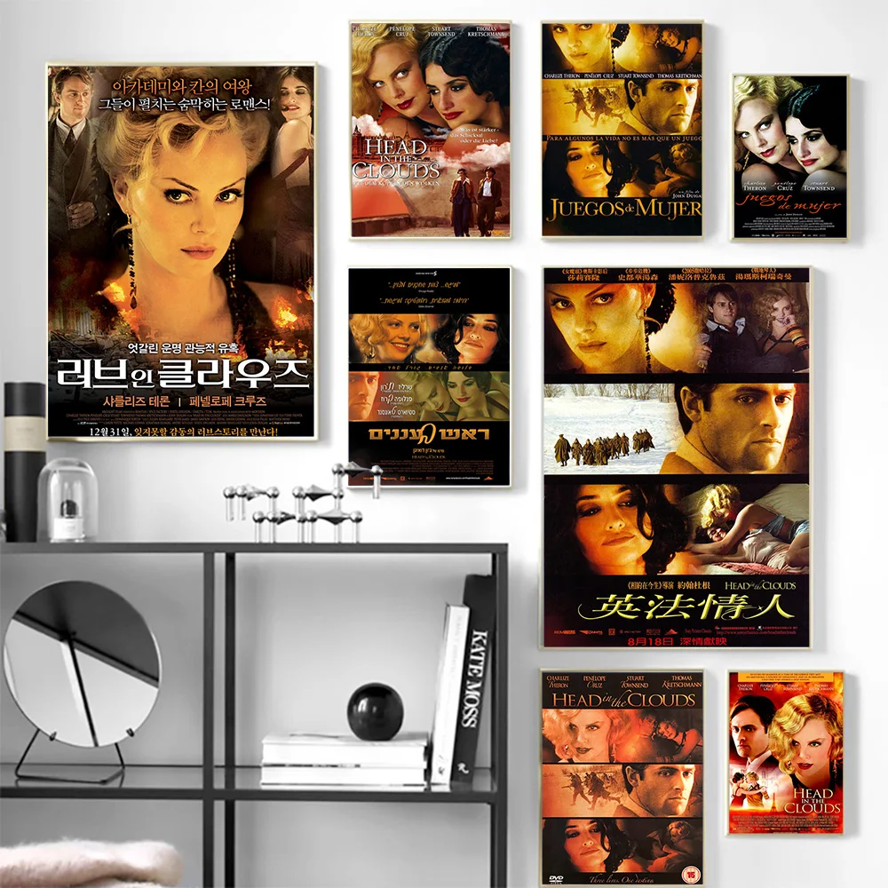 

Head In The Clouds Drama Film Art Print Poster Video Room Cinema Wall Stickers Movie Canvas Painting Decor