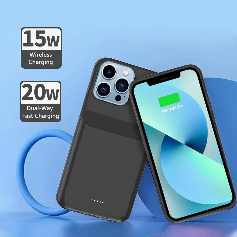 

Чехол с функцией быстрой зарядки для iPhone 13 Pro, 20 Вт, 10000 мАч