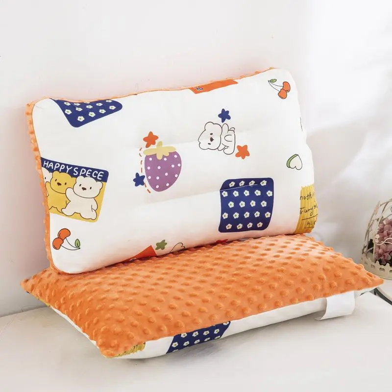 Baby Pillow Children's Pure Cotton Skin-friendly Super Soft Removable Washable Kindergarten Special Nap