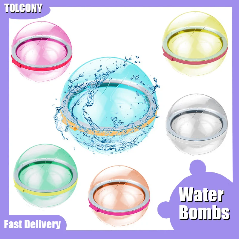 Reusable Water Bombs Splash Water Balls Pool Toys For kids Summer