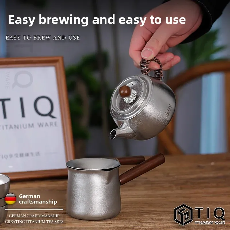 عدة شاي تيتانيوم ٩ قطع