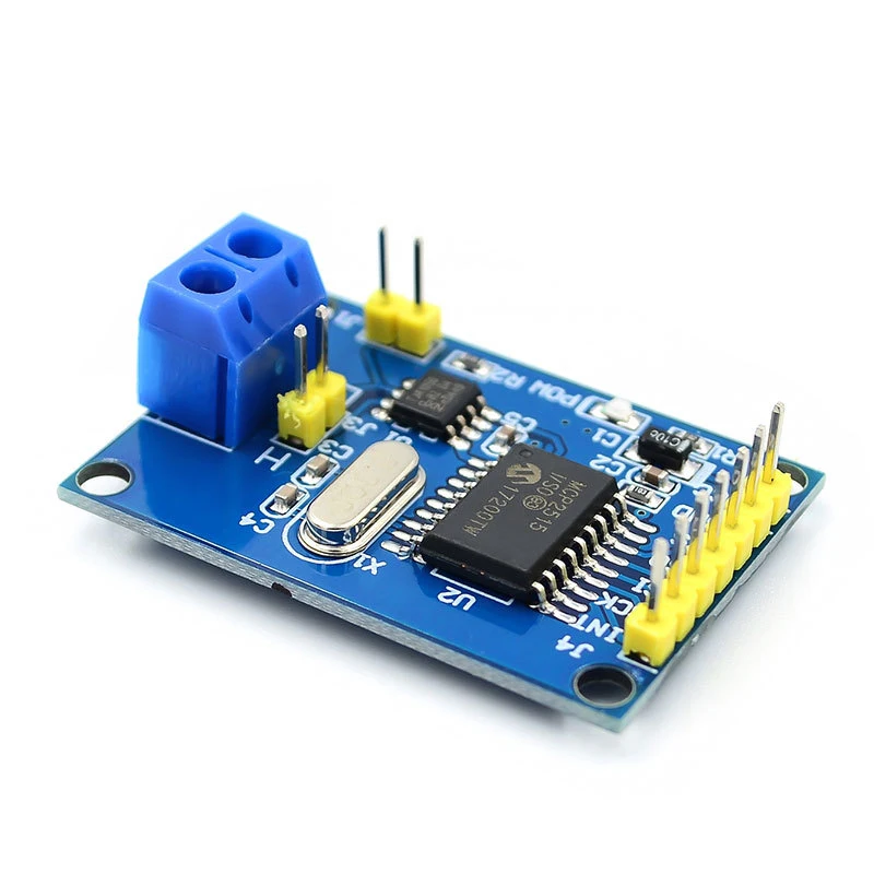 

1~100Pcs MCP2515 CAN Bus Module TJA1050 Receiver SPI Protocol 51 Microcontroller Program Routines