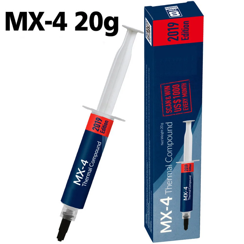 ARCTIC MX-4 2g 4g 8g 20g Thermal Compound,8.5W Silicone Paste Heat Sink  Conductive Grease For CPU/GPU Cooler Cooling Fan Plaster - AliExpress