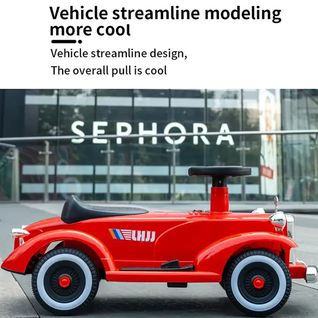 Children'S Electric Car Kids'S Ride-On Toys Scooter Tricycles 1-6year Child Four Wheel Toy Car With Music And Light Balance Bike 4