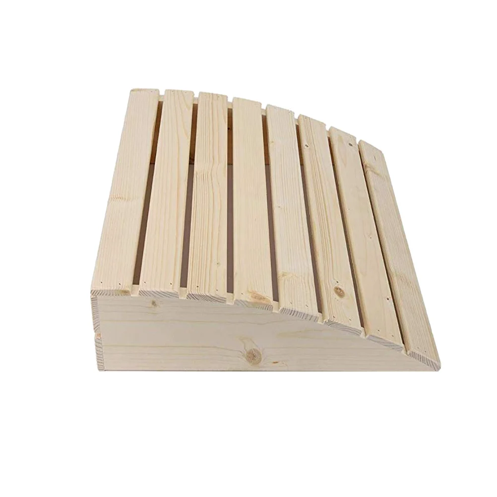 

Деревянная подушка для подголовника, креативные принадлежности для сауны, аксессуары для паровой комнаты