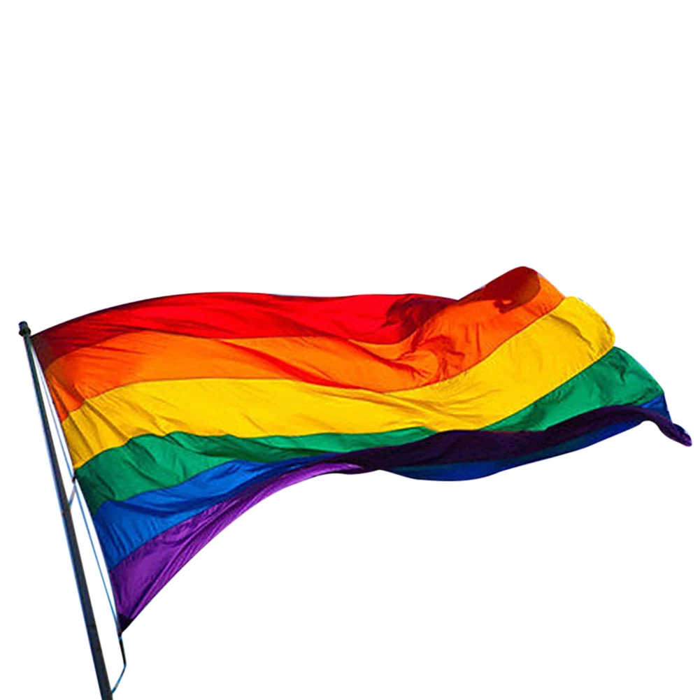 

90 x 60cm New fashion Rainbow Flag Gay Gay Pride Rainbow Flag