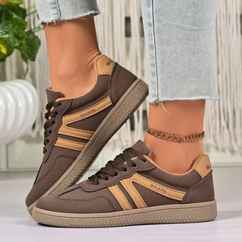 Women's Luxury Flat Sneakers 2026 Spring  Autumn New Fashion Style Comfortable Non-slip Casual Outdoor Running Shoes 1