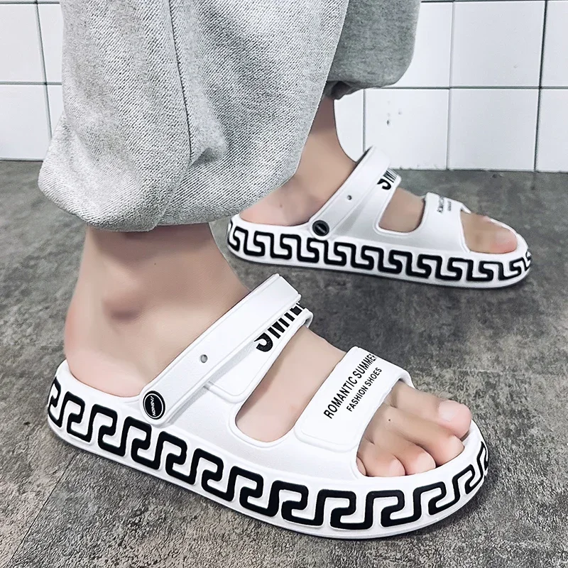 نعال سحابية مريحة مانعة للانزلاق للرجال ، صنادل ال...