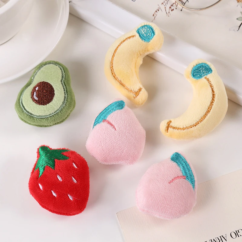 MPK Fruity Series Cat Toys In Banana Peach Strawberry Avocado Designs (MPK-A)