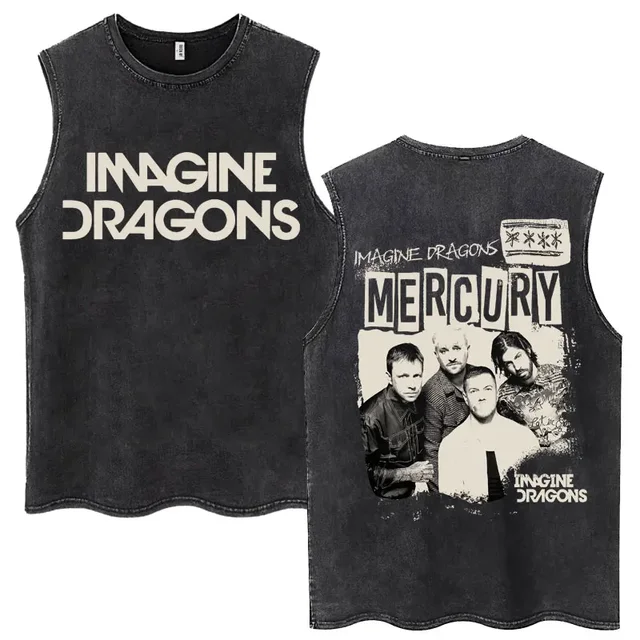 Imagine Dragons Fantasía Dragón Camiseta Sin Mangas En Camiseta