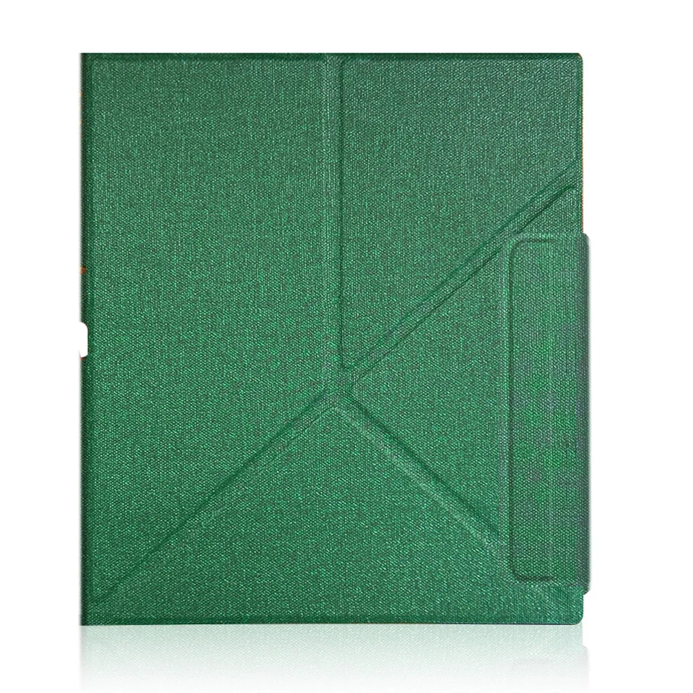 Magnetic Case with Auto Sleep/Wake and 2-Way Origami Stand Featuring Pen Buckle Design