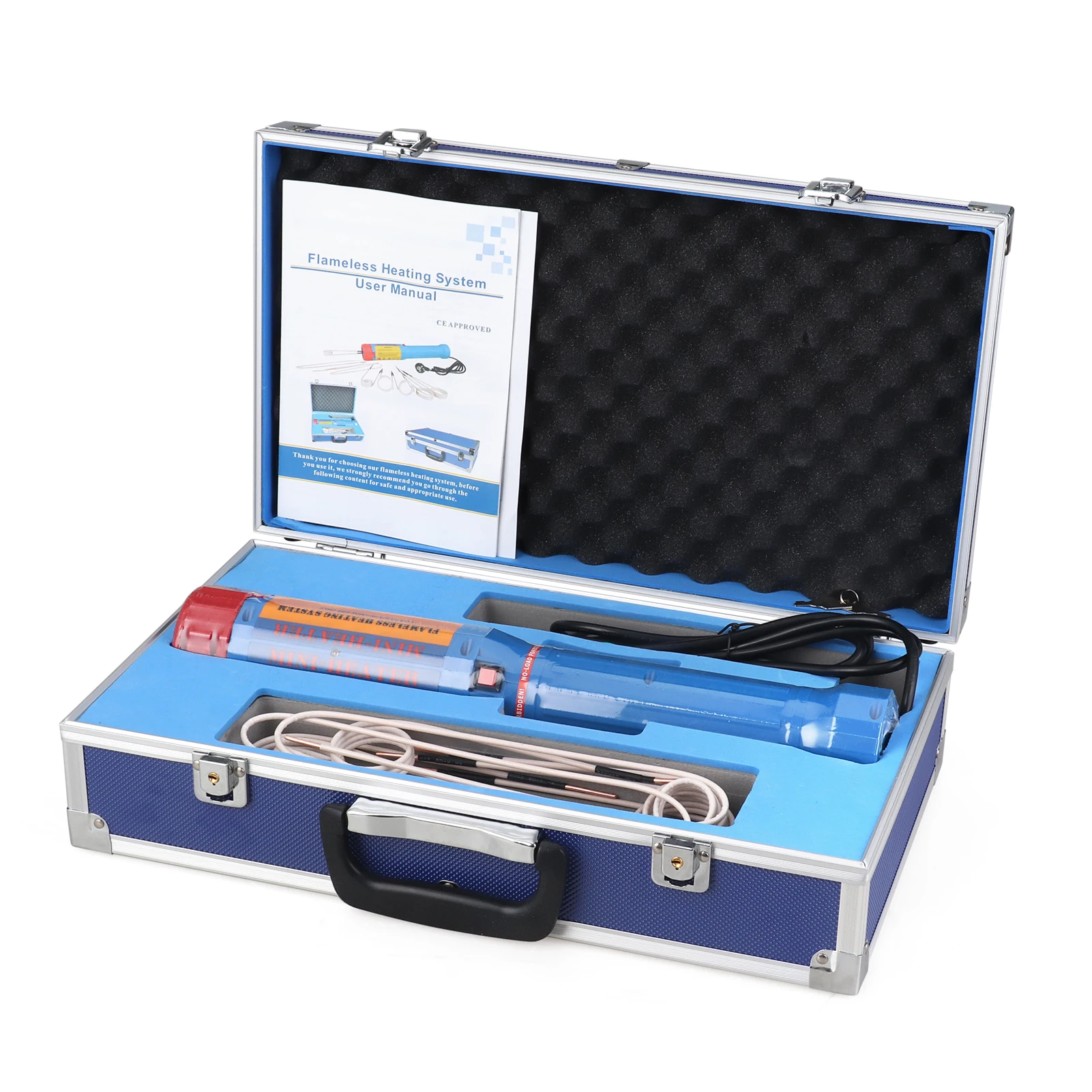 1100W Handheld Induction Heater Flameless Torch Heater 220V/110V Bolt