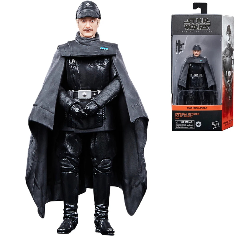 

Hasbro Star Wars: The Black Series Imperial Officer Dark Times Cassian Andor 6 inch Action Figure with Accessory New