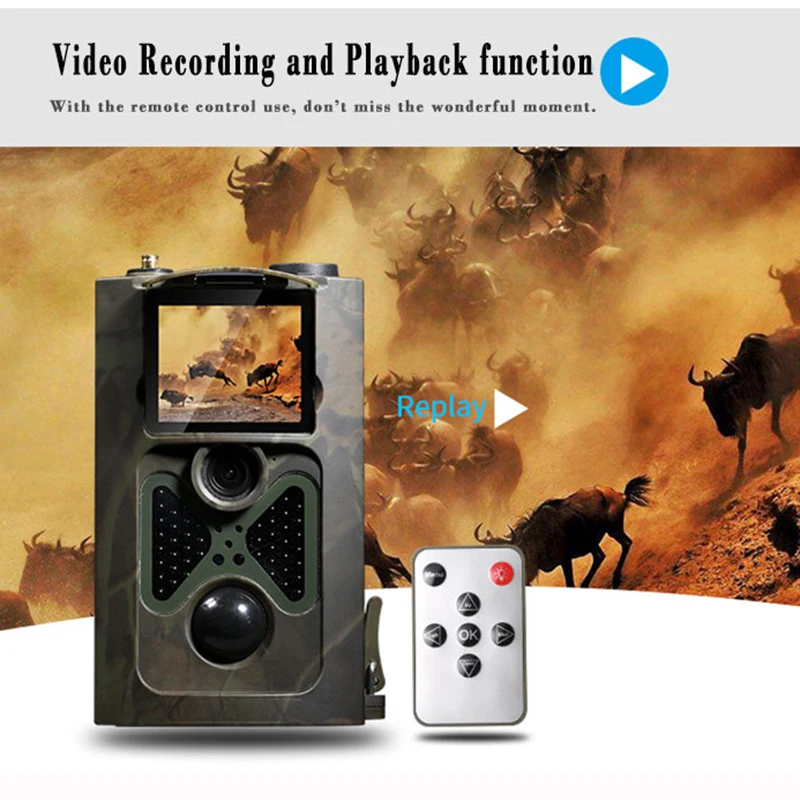 HC-550M 2G MMS Hunting Trail Camera Infrared Night Vision Camera for Wildlife Research & Farm Monitoring Real-time Transmission