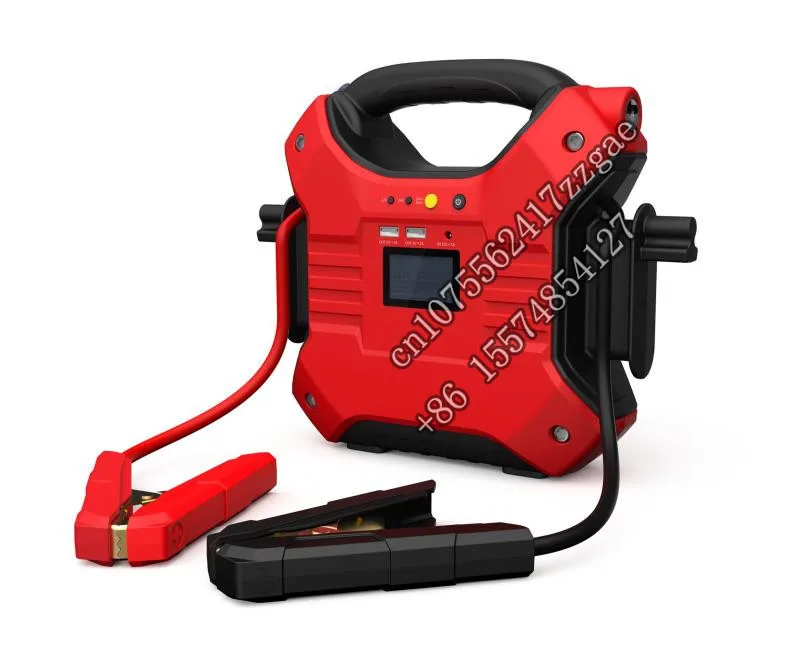 Newest Design Multi-function LiFePO4 Battery 12V/24V Vehicles High Power 35000mAh Car Jump Starter