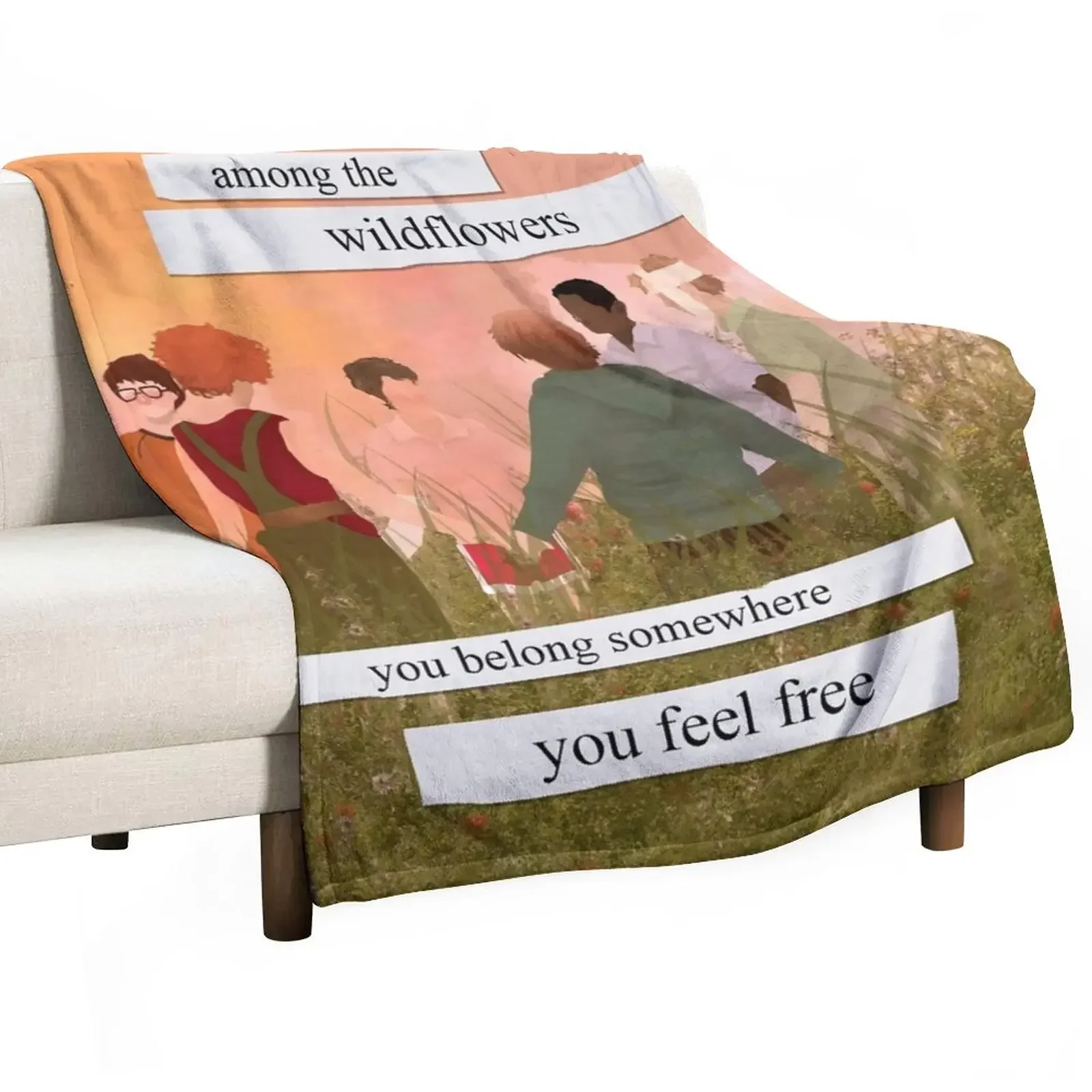 

New Wildflowers-The Loser's Club Throw Blanket warm winter Luxury Thicken Blankets