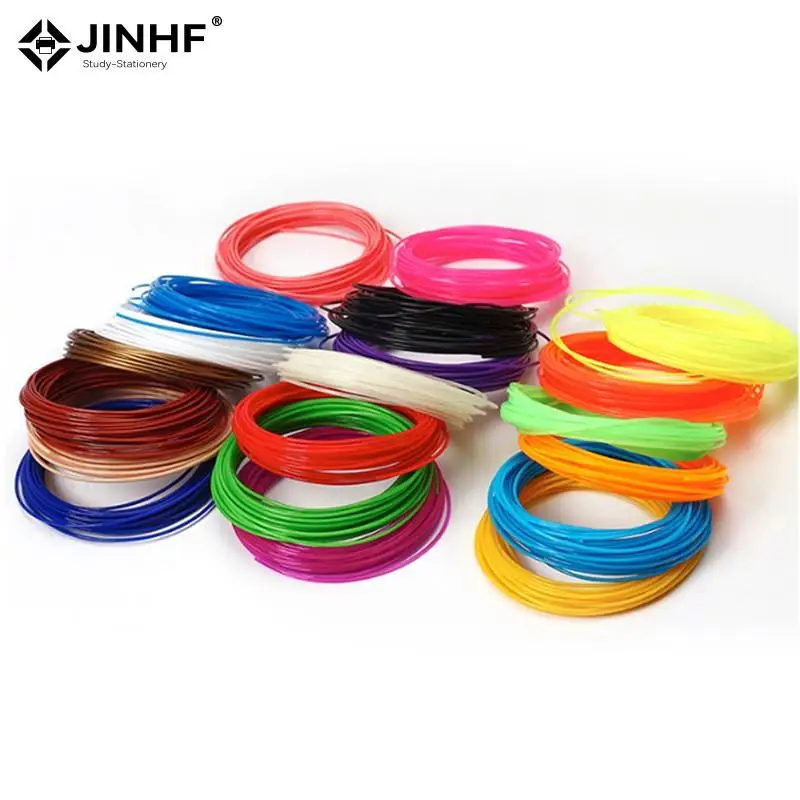 Use For 3D Printing Pen 5m 17 Colors 1.75MM ABS Filament Threads Plastic 3d Printer Materials