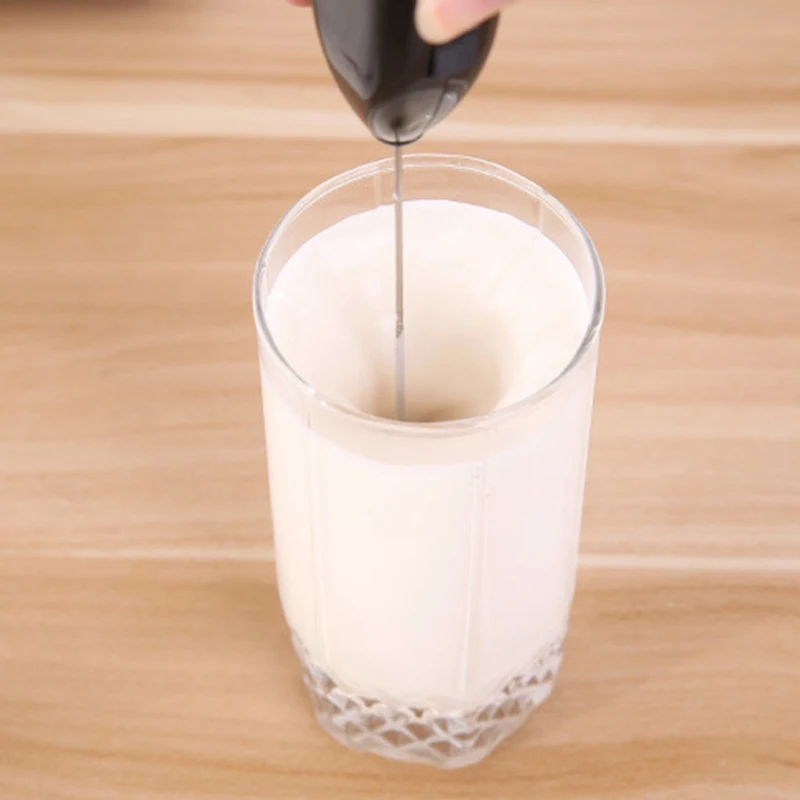 Milk Coffee Whisk Mixer Electric Egg Beater Frother Foamer Mini Handle Stirrer