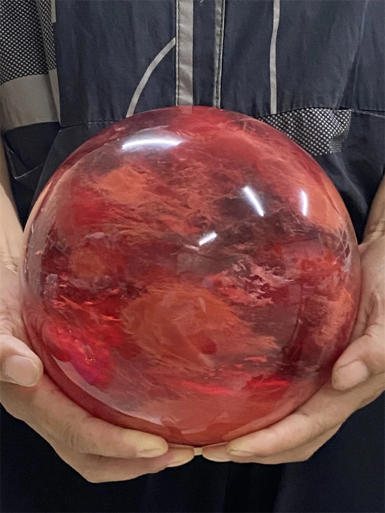 Top Natural Quartz Ball Smelting Stone Ball Hand-Polished Healing Crystal Aura Meditation Divination Home Decoration Festiv - Image 6