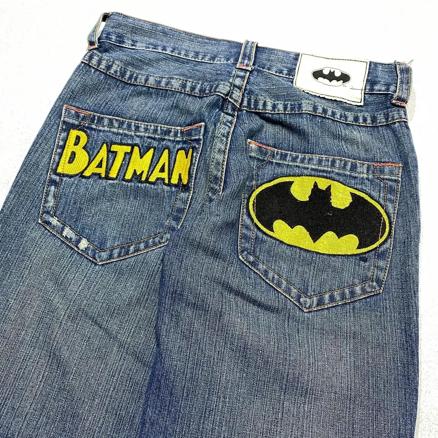 2024 Nieuwe Casual Jeans Vrouw Y 2K Letterpatroon Print Retro Hiphop Harajuku Joker Losse Paar Rechte Joker Spijkerbroek