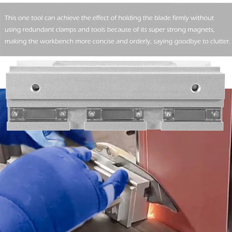 Magnetic Bevel Jig for Grinding and Sharpening Metal Knife Making