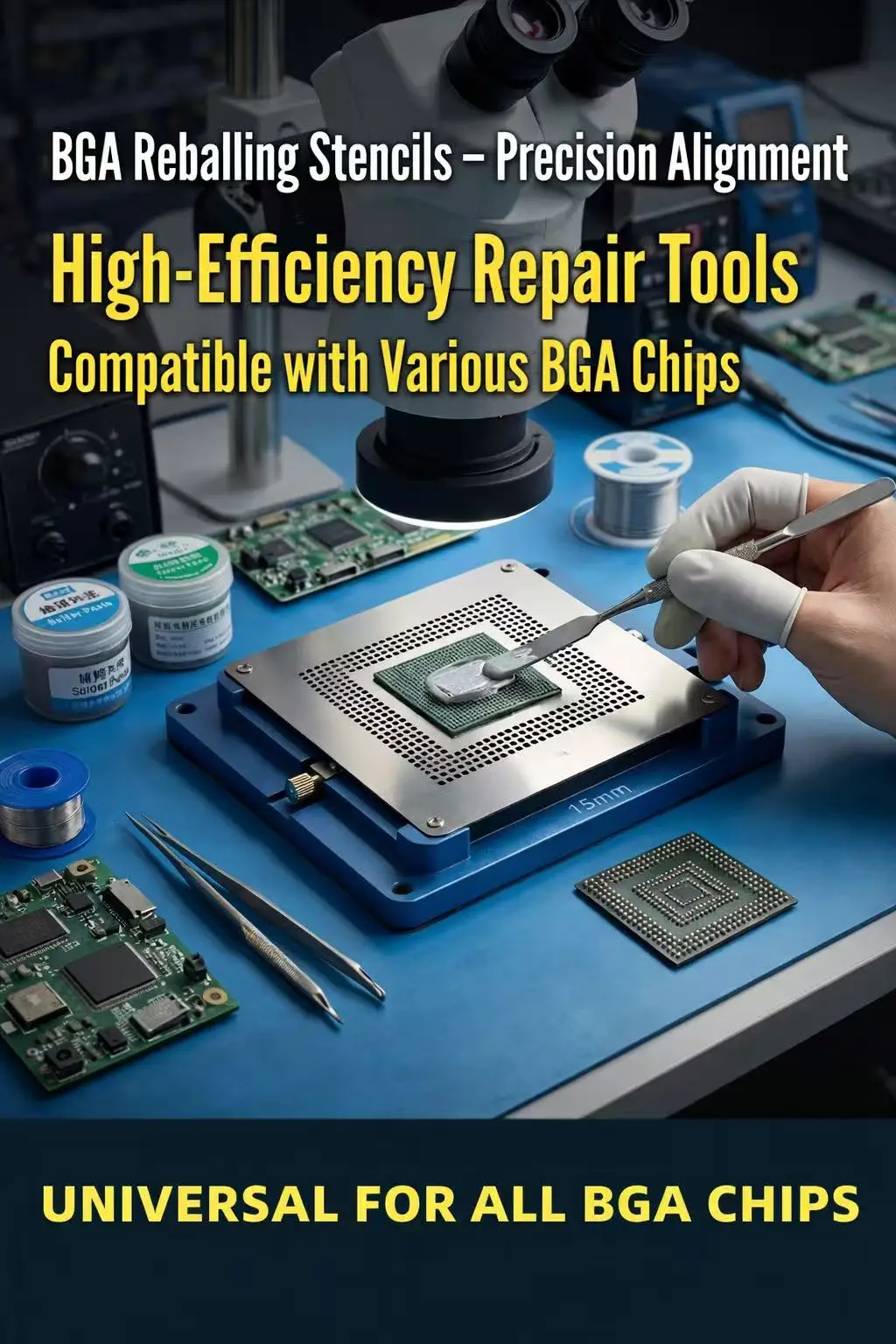 Advanced BGA Stencil for Enhanced Performance
