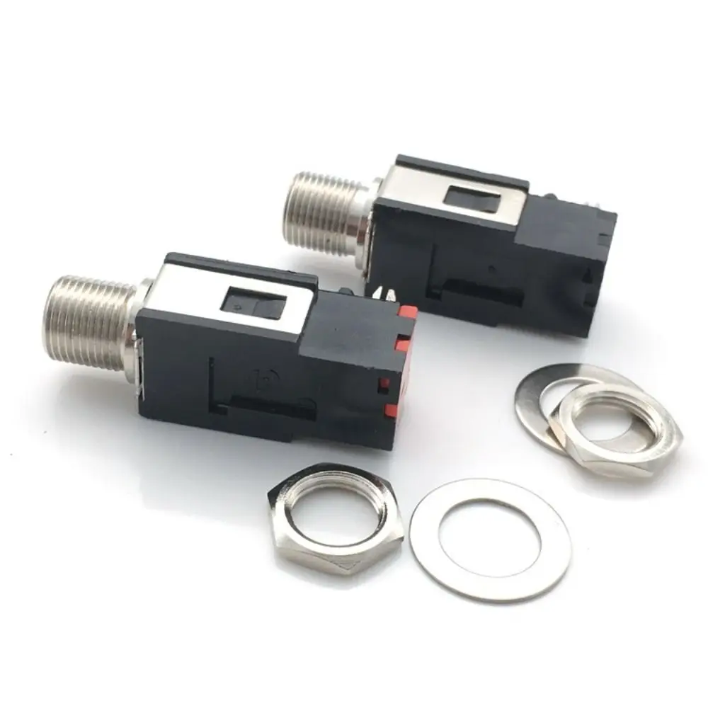 Premium 6.35mm Audio Connector with Thread Lock System