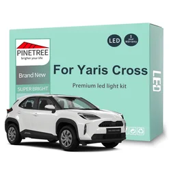 Led Interior Light Kit For Toyota Yaris Cross 2020 2021 2022 2023 Led Bulbs Dome Map License Plate Canbus