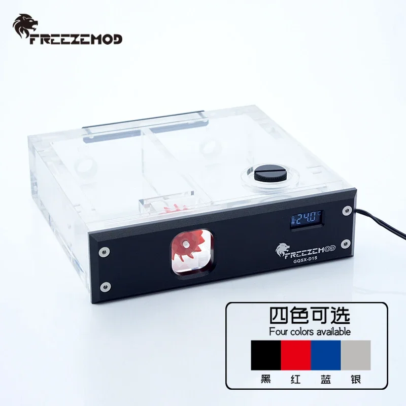 Zemod-refrigerador de Água para Computador Tanque de Água Unidade Óptica Única Painel de Metal va Cristal Líquido Sentido de Temperatura Gqsx-d1s - Imagem 3