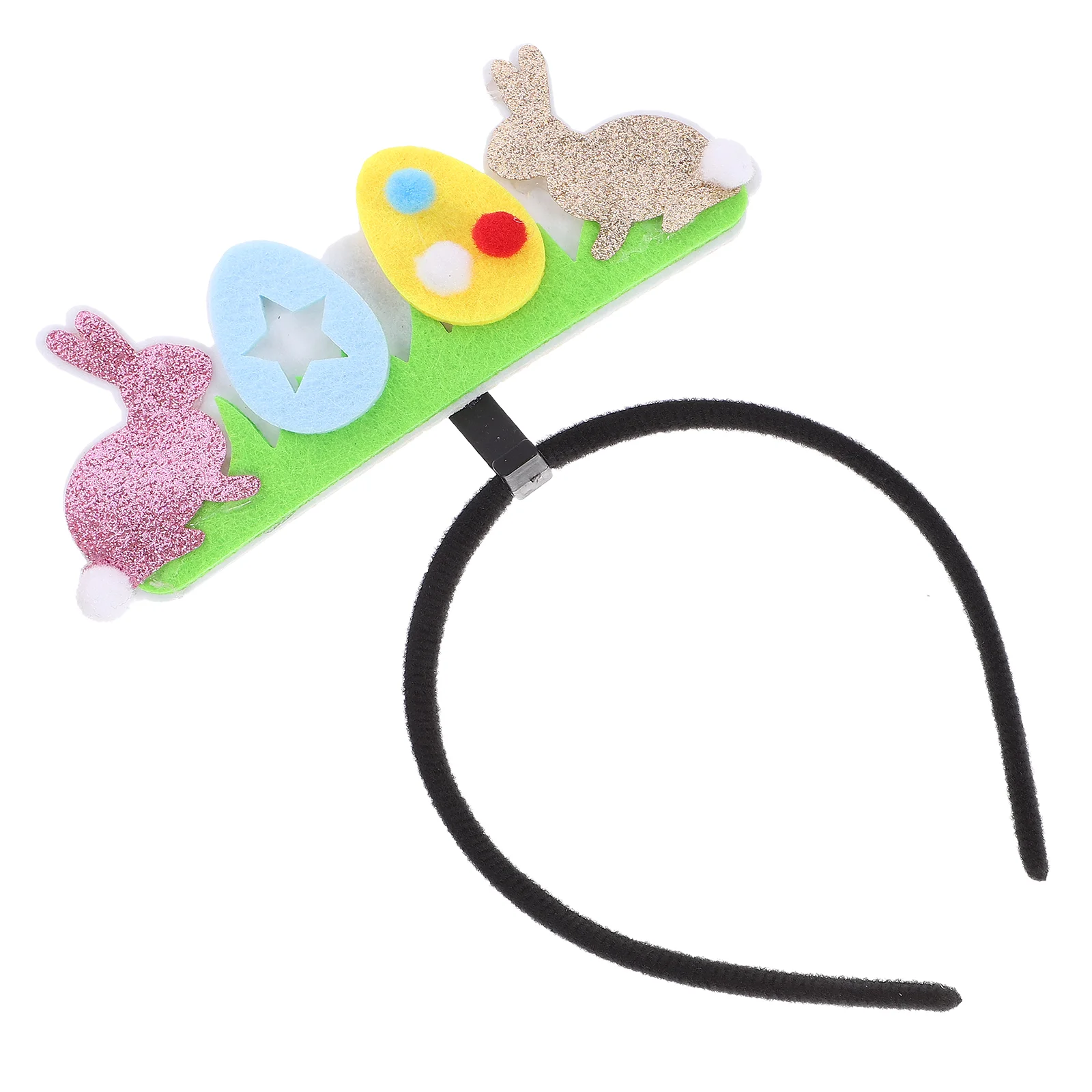 

Hair Ribbon Easter Headdress Hoops Accessories Up Headband Props for Girls Cartoon Party Child