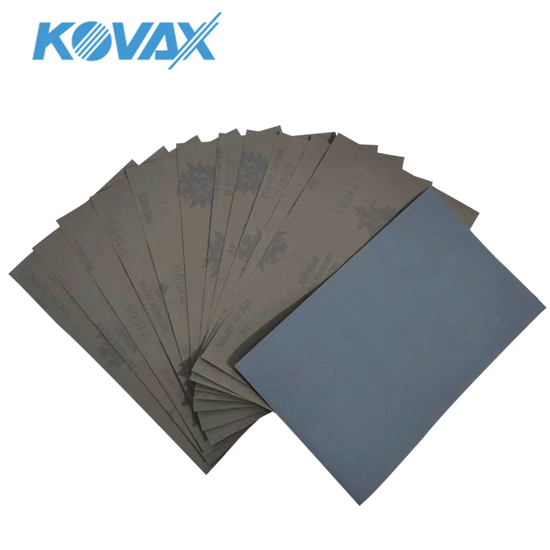 JapanKOVAXWaterproofSandpaperCarPaintSurfaceGrindingWoodJadePolishingAbrasive