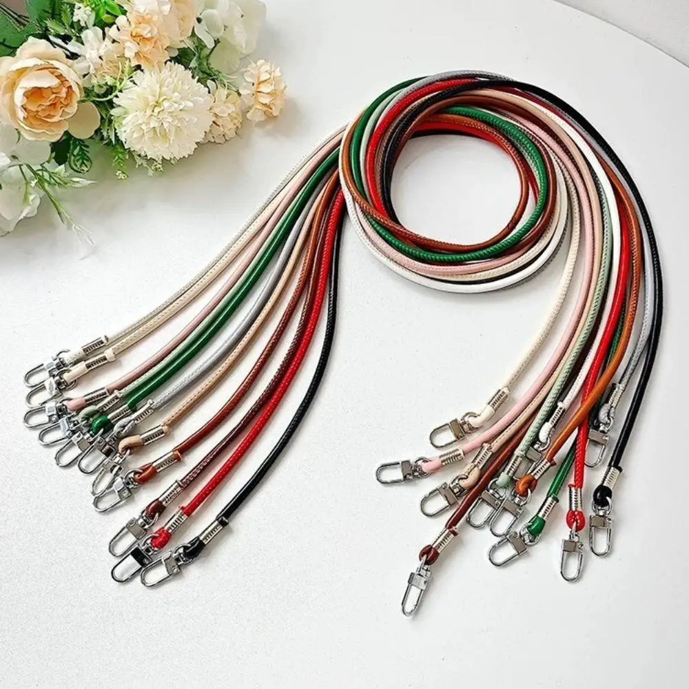 120CM PU Leather Bag Strap Shoulder Bag Strap Crossbody Bag Strap Replacement Strap For Shoulder Bag Mobile Phone Lanyard Handle