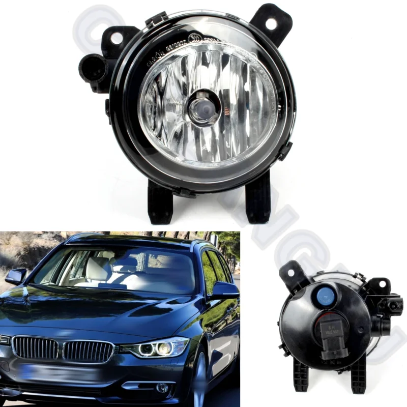 Left Side Front Fog Light Lamp With Halogen Bulbs 63177428911 For BMW 3 Series F30 F31 F34  2012 2013 2014 2015 2016