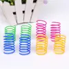 4/200Pcs Cat Spring Toy, Cat Spiral Toys Interactive for Indoor Colorful Cats Plastic Springs Coil for Kitten Hunting Swatting 5