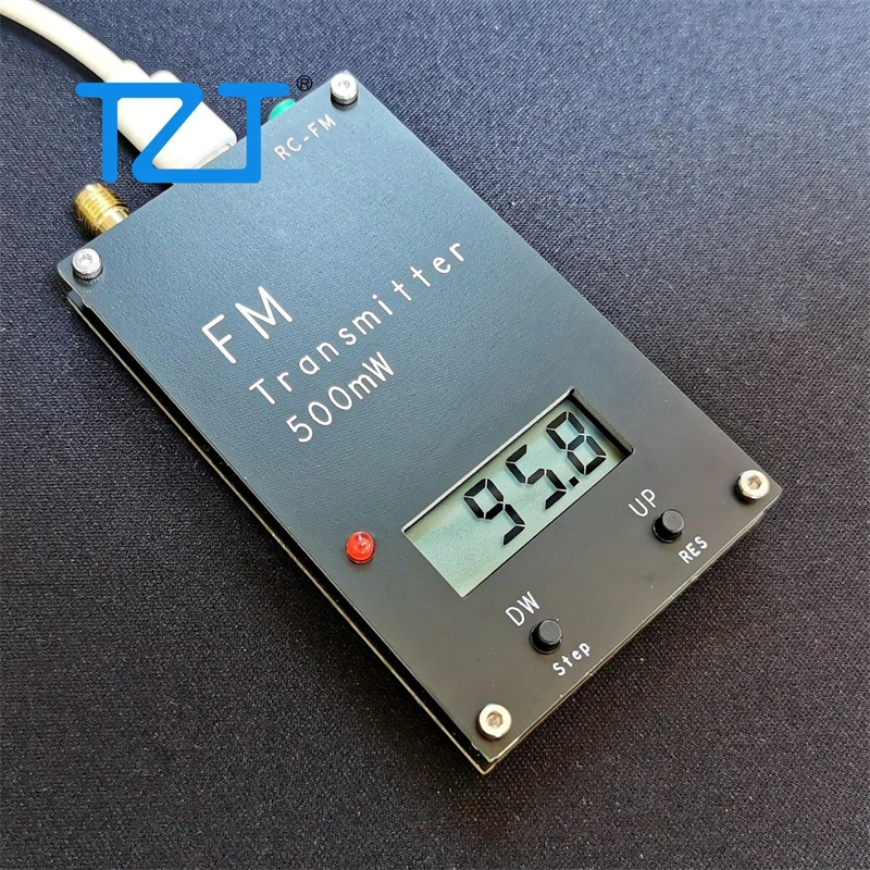 TZT RC FM 2000M FM Transmitter Digital Display High Performance tzt-rc-fm-2000m-fm-transmitter-digital-display-high-performance