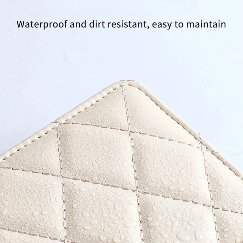 2025 New Jewelry Storage Book PU Leather Portable Zippered Transparent Pockets Jewelry Packaging Box Jewelry Storage Clip