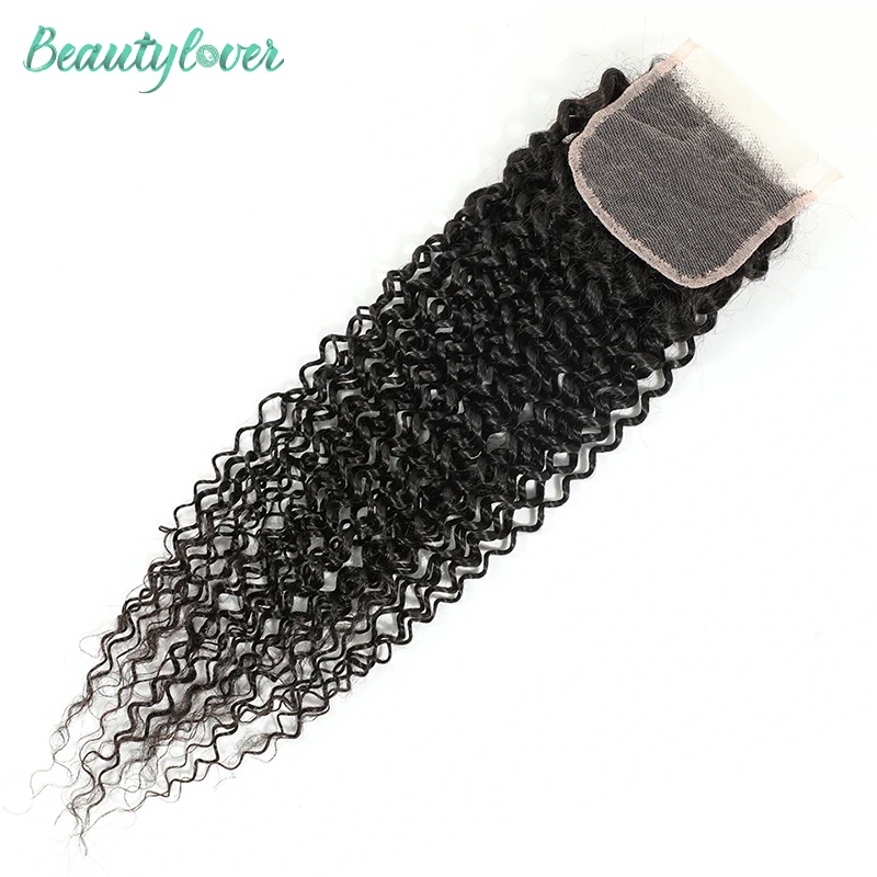 Kinky Curly Lace Frontal 13x4 Frontal 13x6 Lace Ear to Ear Pre-plucked Curly Human Hair 4x4 5x5 6x6 Transparent Closure