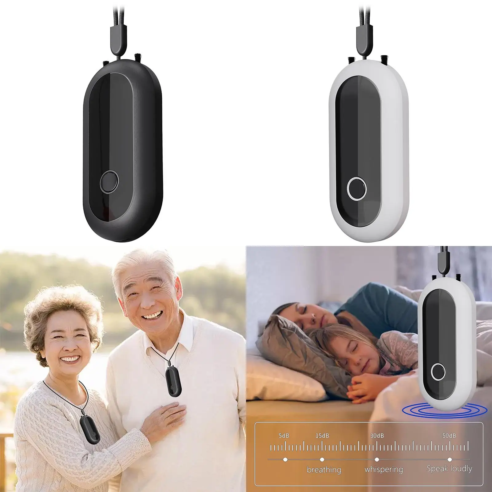 Portable Personal Wearable Necklace Negative Ionizer Anion Air 6