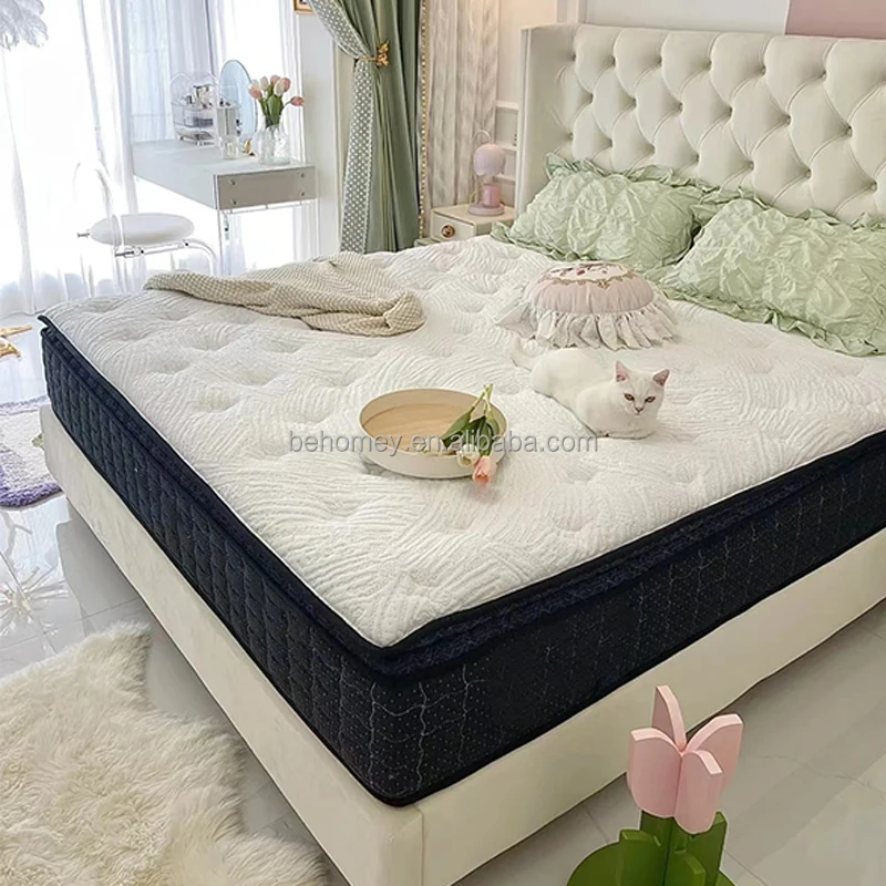 Letto Matrimoniale King Size Gel Materasso In Memory Foam In Lattice Naturale Materasso A Molle Insacchettate Arrotolabile In Una Scatola Sweet Dream 