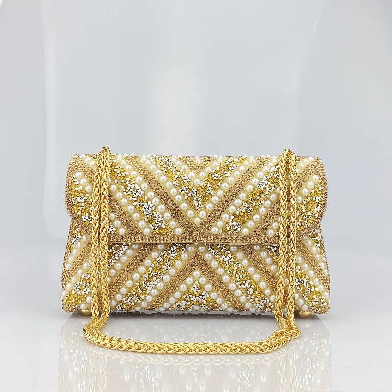 thumbnail image 1 of JIOMAY Bolso de mano dorado exquisito Bolsos de diseñador de lujo Bolso de noche de diseño triangular de alta calidad 2024 Bolsos de noche con contraste de color, 1 of 5