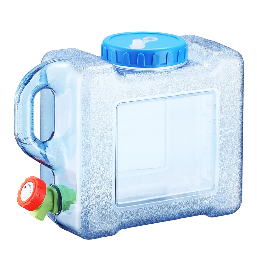 Portable Food Grade Water Container with Faucet for Outdoor Camping