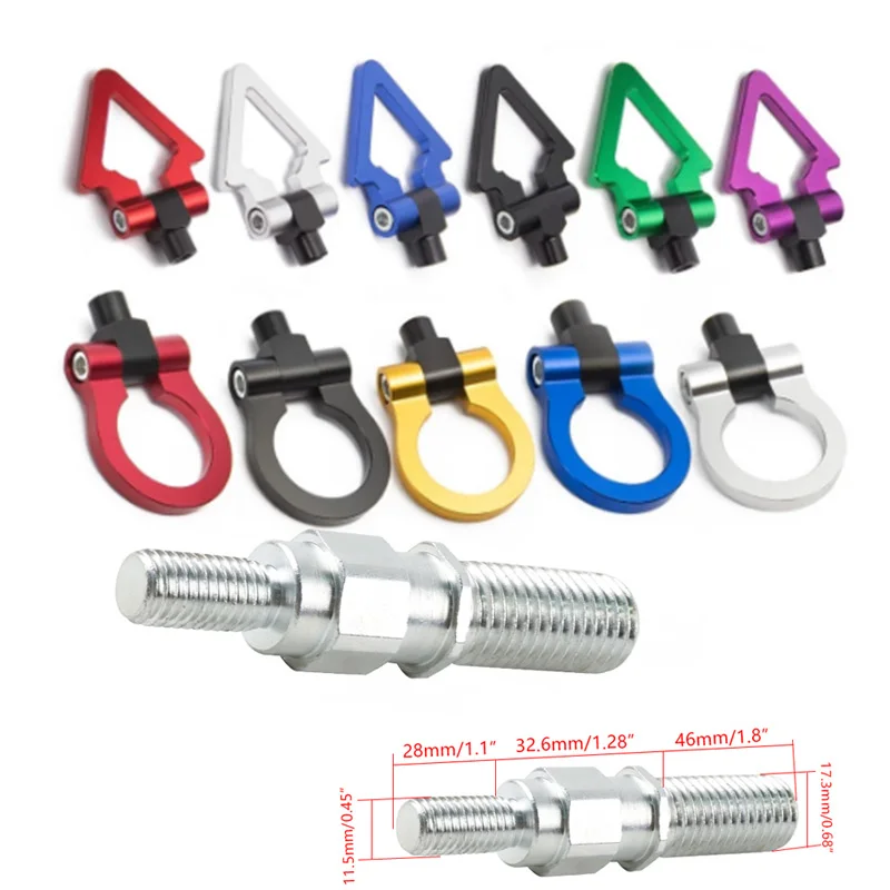 UniversalAluminumTrailerTowingHookRearForBMWE46E81E30E36E90