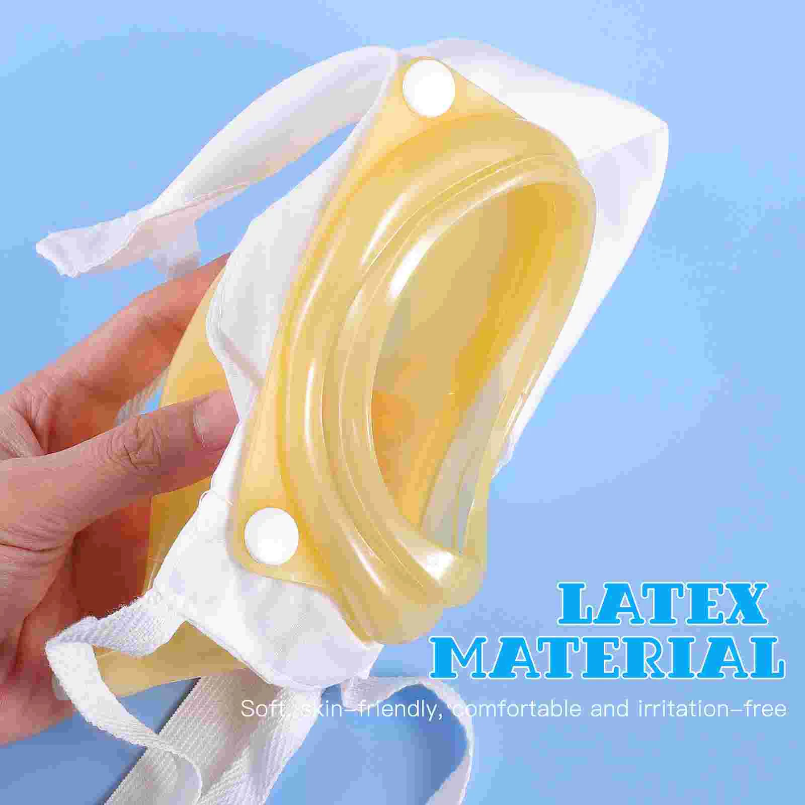 Women Urinary Drainage Bag Latex Sealed Wearable Urine Bag Urine Collection for Ladies 1 Set